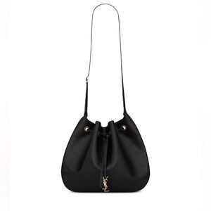 Saint Laurent Women's Hobo Bag Paris Vii Black